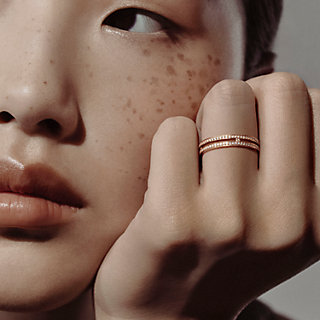 HERMES 指輪 Ariane wedding band ゴールド ウェディング Ariane wedding band, small model | Hermès Mainland China